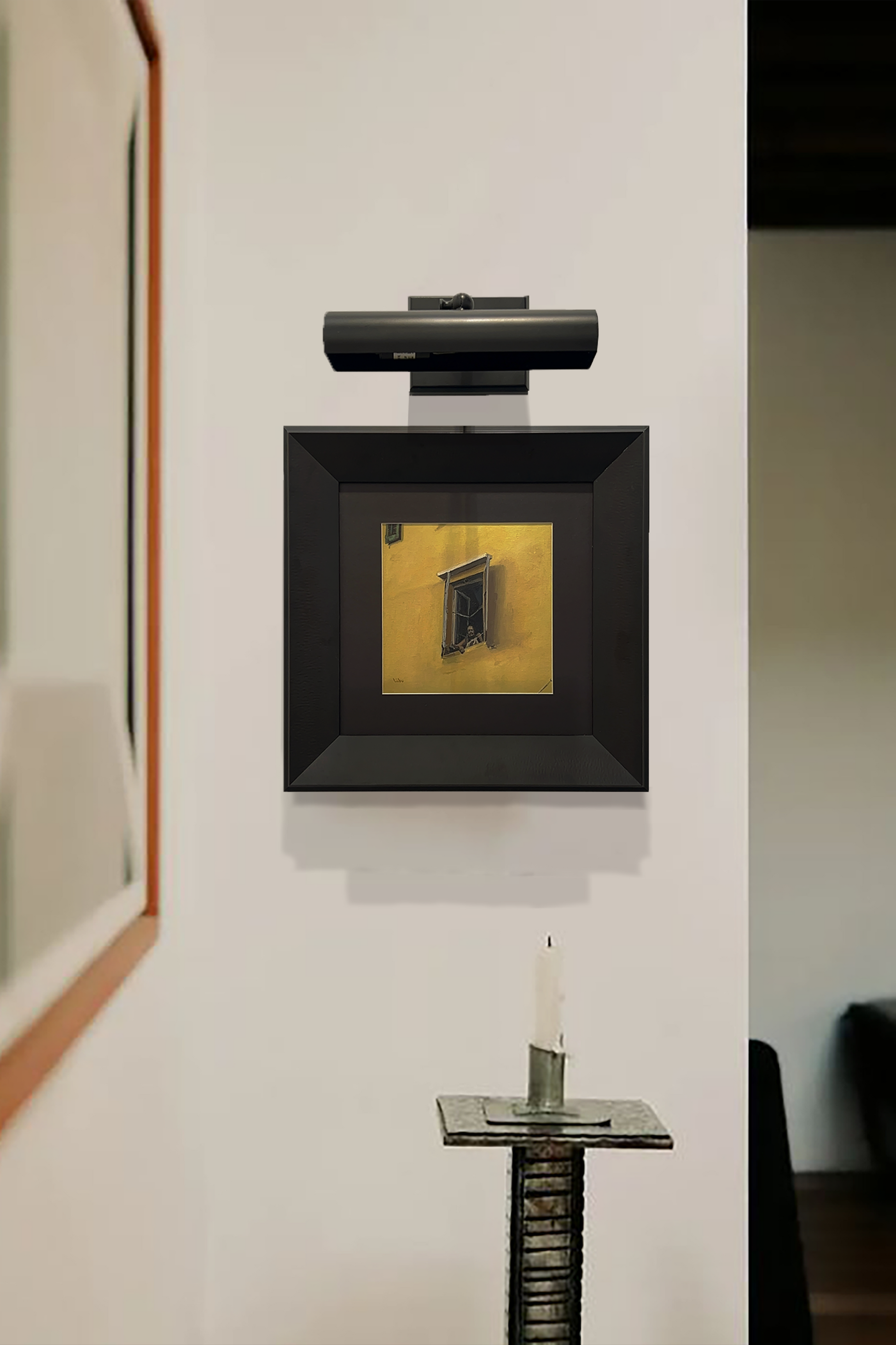 "Local", Original oil painting Toronto artist Studio Libu